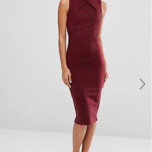 Ted Baker Tarala Bodycon Knitted Midi Dress
